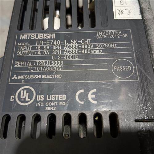 非实价议价议价三菱变4器FR物-E70-2.2K-频CHT 实拍DKA摄拆机包好
