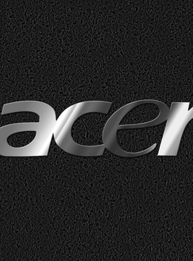 宏基logo金属标贴acer电脑笔记本机箱超薄分体diy装饰金属贴