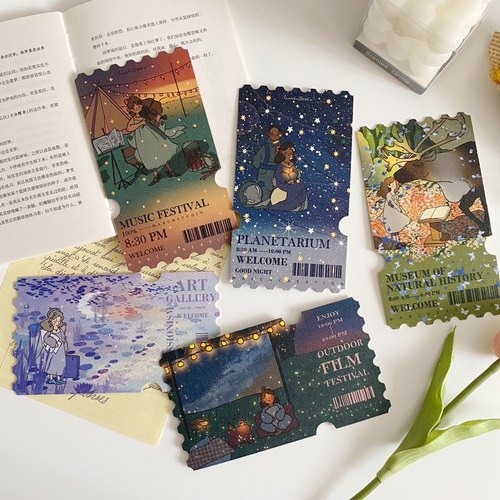 三月原创艺术票根明信片博物馆