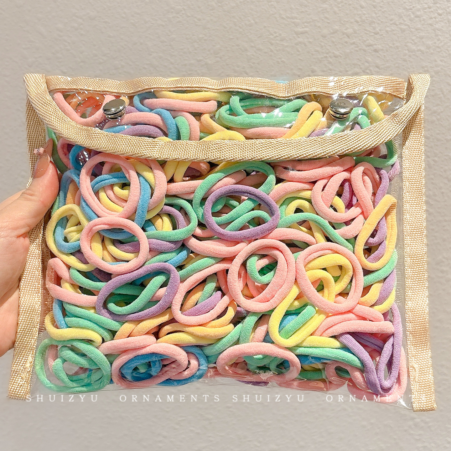 儿童发绳2025新款高弹力不伤发