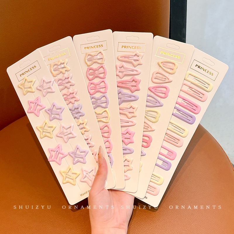 可爱儿童刘海发夹前额碎发bb夹