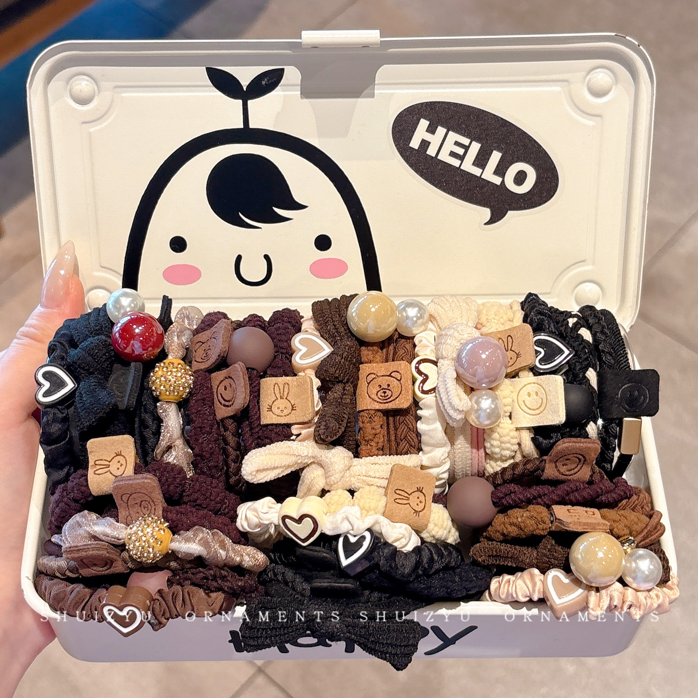 高弹力耐用发圈女2025新款