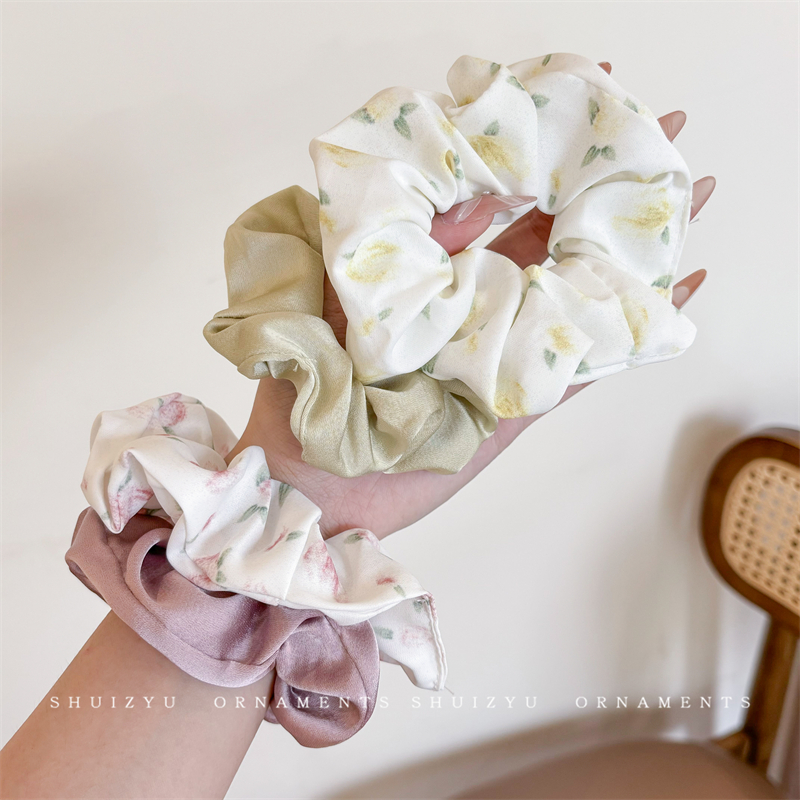 夏日甜美头绳大肠发圈女森系