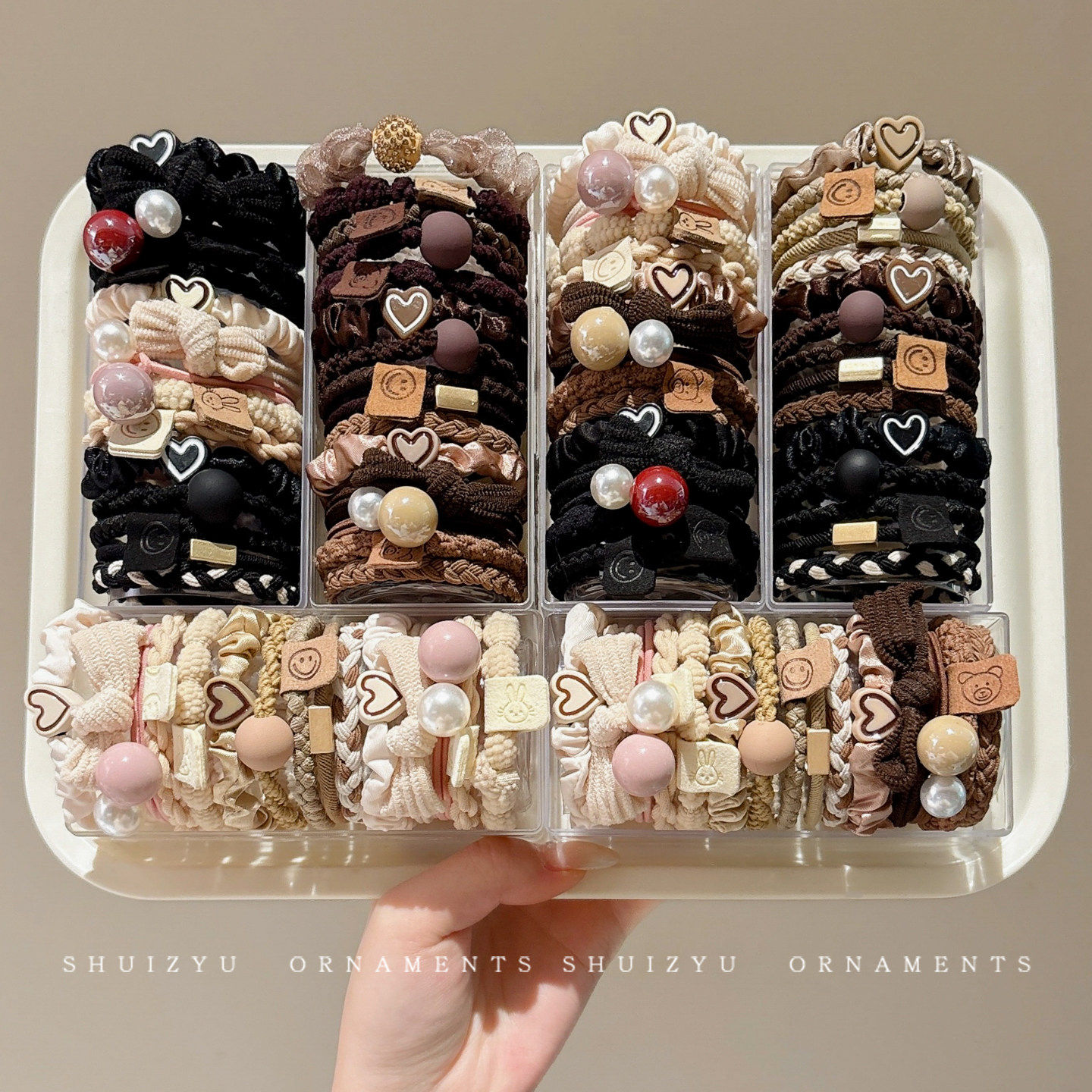 高弹力咖色发绳女2026新款头绳皮筋扎头发高马尾发圈成人耐用发饰,饰品/流行首饰/时尚饰品新,发饰,淘宝优惠券,粉丝福利购,淘宝优惠卷