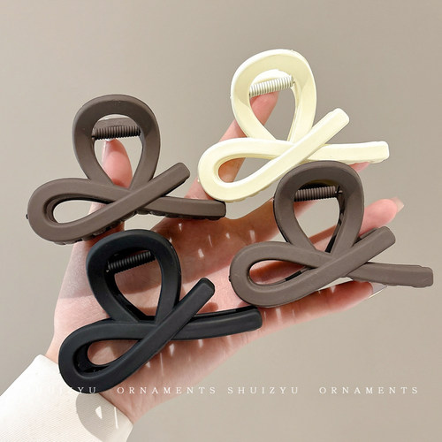 发量少抓夹女半扎发发夹