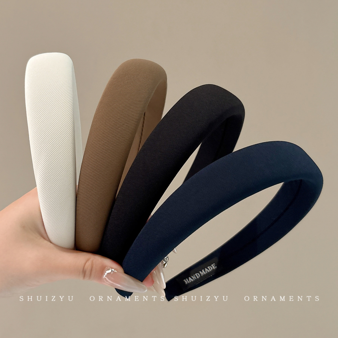 高颅顶海绵发箍女款高级感