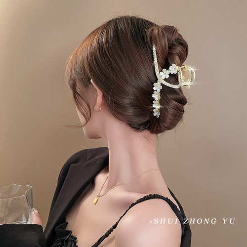 端抓夹女后勺发夹鲨鱼BUG夹高级感头2发夹子2023新款高发卡头饰02