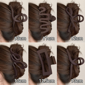 抓夹女2026年新款 夹子发夹后脑勺大号发量多高级感鲨鱼夹发卡头饰