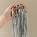 女童甜酷街舞配饰儿童编发头绳脏辫嘻哈个性 爵士舞扎辫子表演头饰