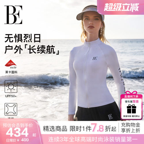 BE范德安冲浪系列防晒分体泳衣