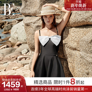 漂亮泳衣温泉 BE范德安QUEEN系列2025连体泳衣裙式 江疏影同款