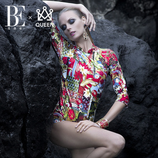 BE范德安花样年华系列连体泳衣女士度假高级感绝美 秦海璐同款