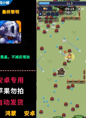 最终黎明 final dawn 安卓复古像素风游戏 金币紫晶不减反增加