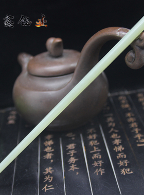 新疆和田玉簪棍复古风汉服头饰发簪珠钗素簪发钗流苏简约古典发棍