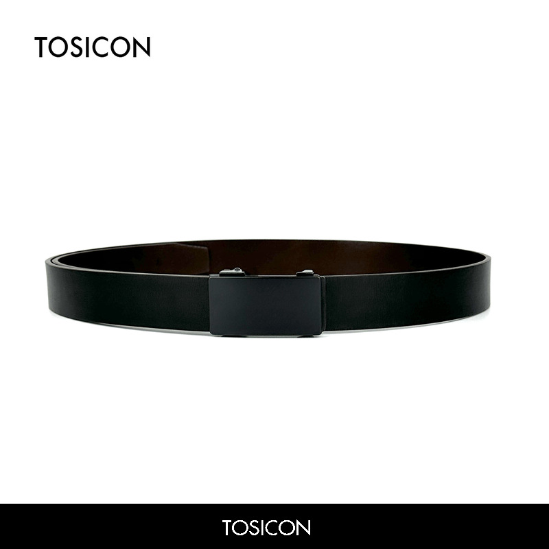 新款TOSICON男士无牙自动扣腰带