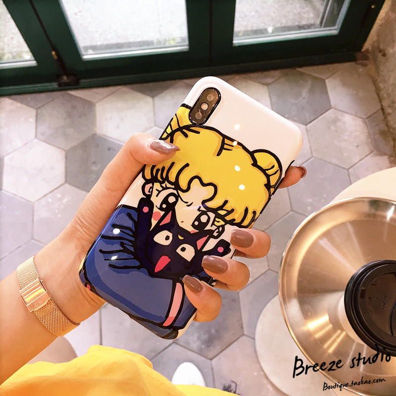 ¿É°®ÃÀÉÙÅ® Æ»¹û6splusÊÖ»ú¿ÇiPhonexÈí¿Ç7/8¿¨Í¨¹è½º·Àˤ±£»¤Ì×