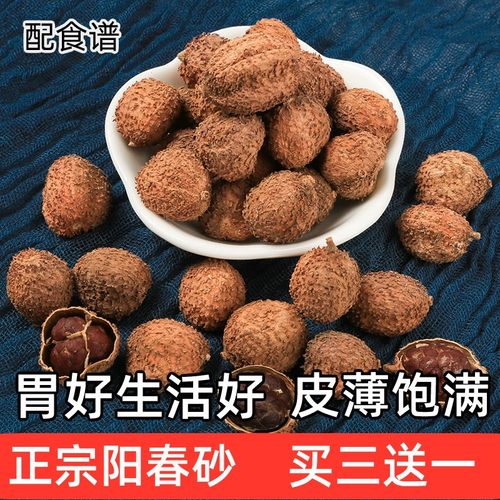 正宗阳春特产春砂仁 野生春沙仁中药材养胃开胃煲汤蒸肉送食谱60g