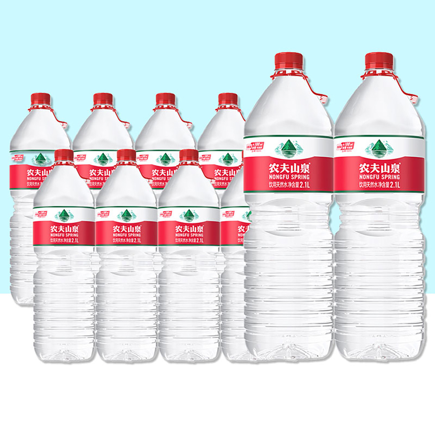 农夫山泉饮用天然水2l*8瓶送到家图片