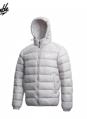 SLAMBLE大排骨轻羽棉服连帽防风运动男士棉衣保暖