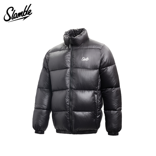 SLAMBLE泡芙棉服立领户外运动棉衣男士防风加厚保暖面包服外套冬