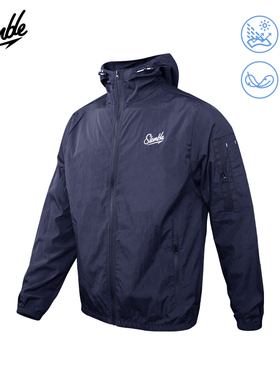 SLAMBLE跑步风衣25款运动外套男女款户外宽松多功能秋季防风外套