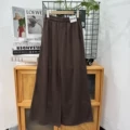 Defective Sws Brown Wide-Leg Pants