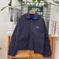 B1532 Purple Blue Zipper Jacket
