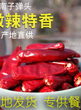 河南子弹头红干辣椒特香微辣