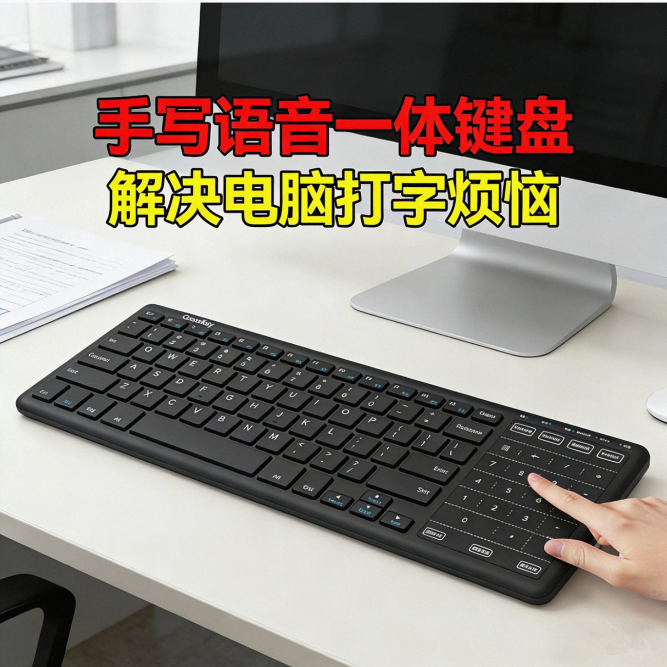 手写键盘语音一体写字板手写板