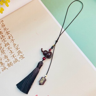 南岳衡山正品文创车挂紫檀葫芦精致做工保平安挂饰送人伴手礼