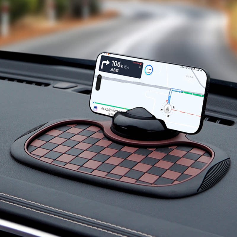 车载手机支架B11多功能中控台仪表台导航固定临时停车号码牌创意