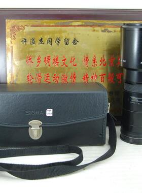 95新索尼a口 适马 400mm F5.6 AF 单反镜头 全画幅 长焦定焦 打鸟