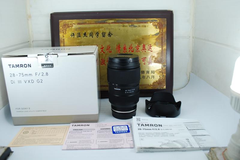 98新 FE口 28-75 F2.8 G2 A063 二代 微单镜头 全画幅 恒圈