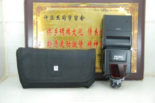 98新 佳能口 适马 EF-500 ST 闪光灯 单反相机外置机顶灯自动闪光