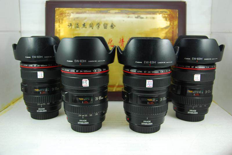 佳能 24-105 f4l is usm 单反镜头 防抖全画幅挂机红圈小三元之一