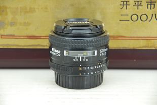 单反镜头 专业定焦人像标头 出片好 大光圈 尼康 50mm 99新 F1.4D