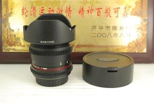 三阳 佳口 F2.8 T3.1 手动电影镜头 14mm 全幅超广 单反镜头