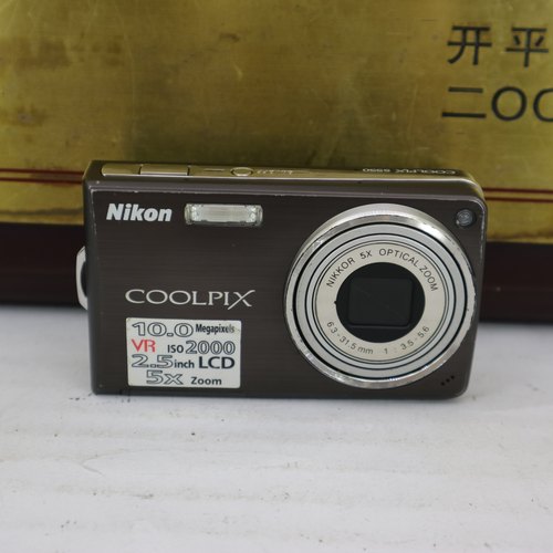Nikon/尼康 COOLPIX S550 卡片机 复古收藏口袋便携数码相机