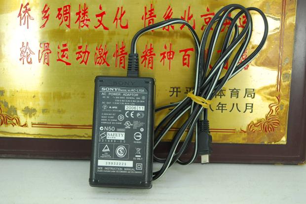 索尼 AC-L15A 15B 原装充电器 摄像机电源适配器 AC-L100 VX2000E