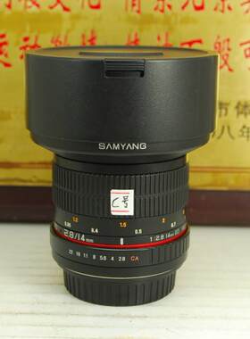 14mm全幅超广角手动建筑单反镜头