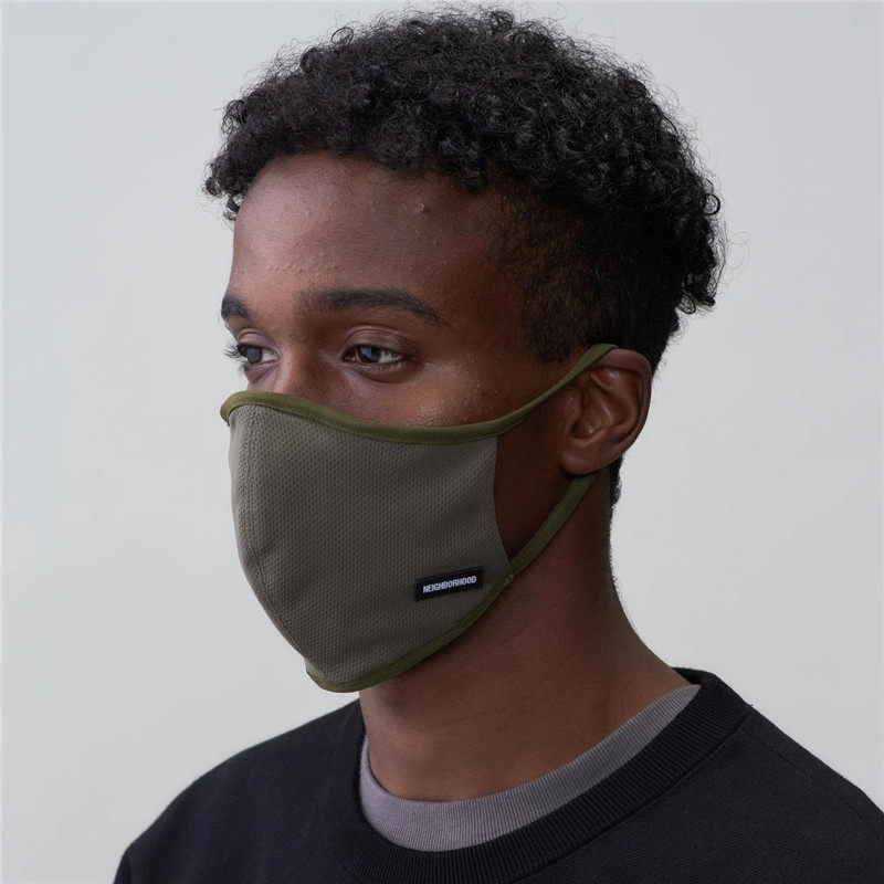 现货包邮NEIGHBORHOOD GUARDIAN E-MASK情侣男女款可清洗潮牌口罩
