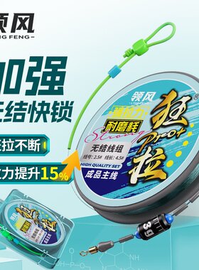 领风无结主线组专钓鲢鳙升级进口