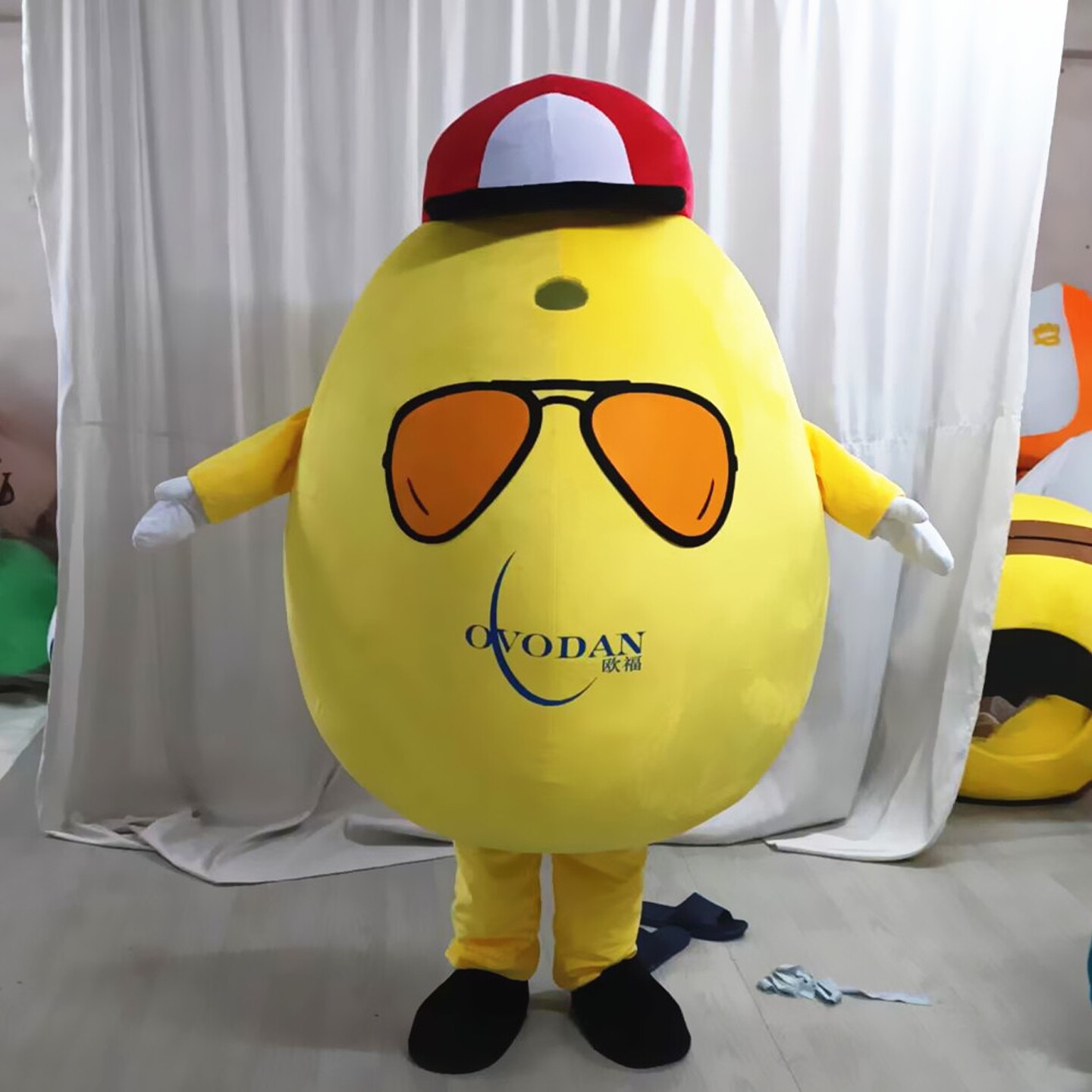 定制动漫水果柠檬吉祥物人穿戴卡通人偶商场巡演出布偶道具衣服装