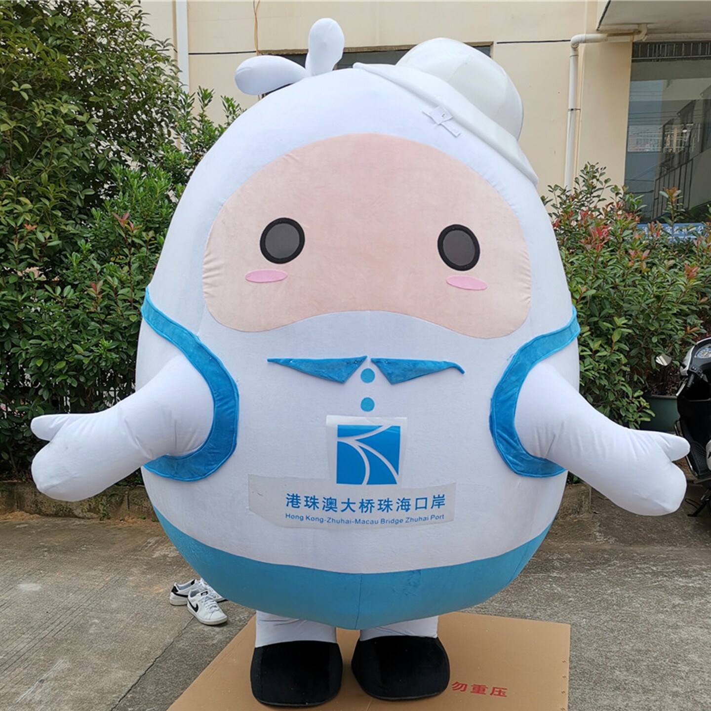 定制动漫充气模研学游蛋蛋玩偶装扮表演出卡通人偶道具布偶衣服装图片