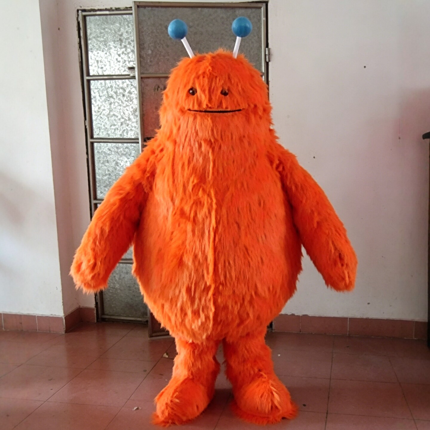 定做动漫外星毛球机器怪物怪兽装扮卡通人偶巡演出布偶道具衣服装