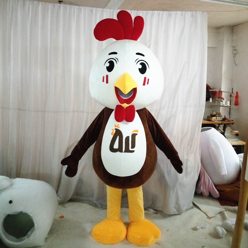 定制动漫店铺开业活动公鸡人穿装扮表演卡通人偶巡演出布偶衣服装