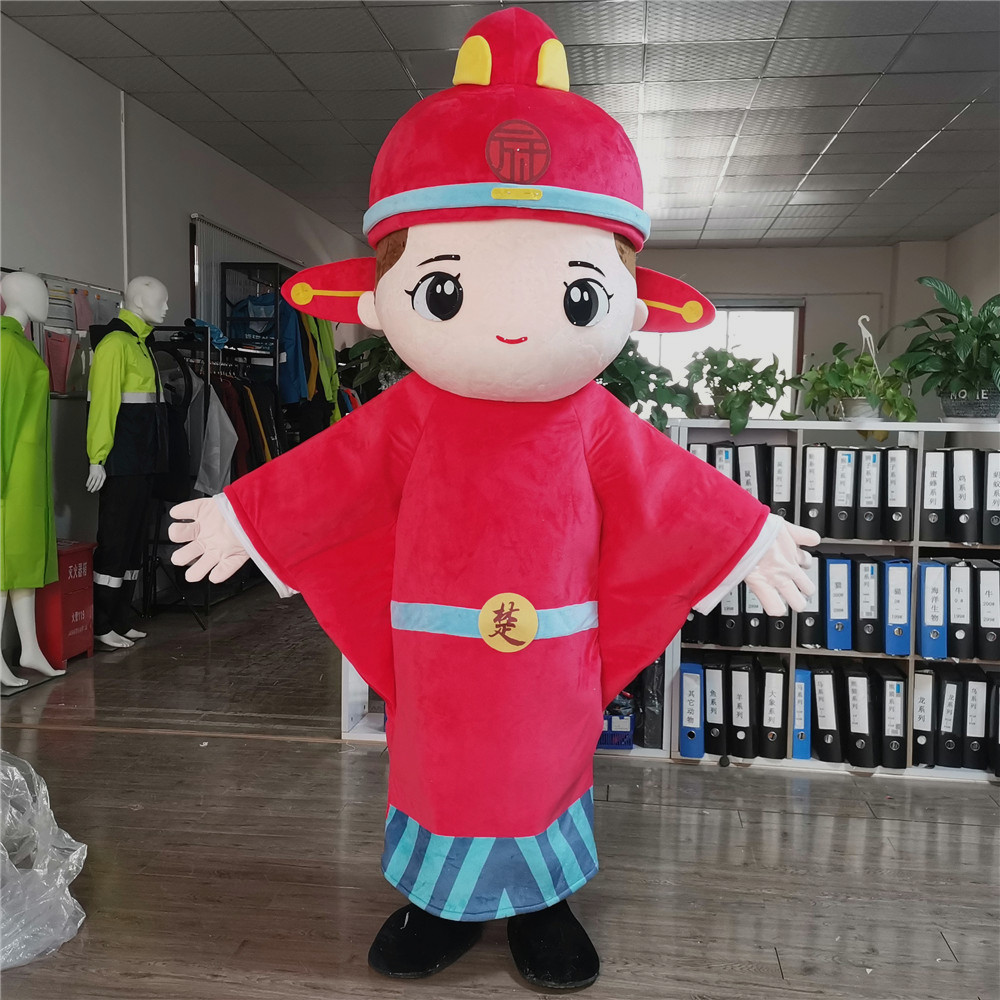 定制动漫动画故事女状元COS卡通人偶人穿戴装扮巡演出布偶衣服装