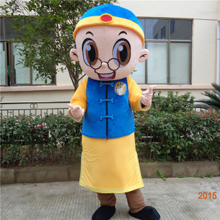 定制动漫动画小中医太医郎中卡通人偶人穿戴装扮巡演出布偶衣服装