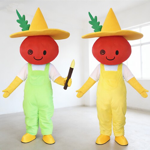 定做动漫稻草人农民伯伯舞台话剧表演卡通人偶装扮演出布偶衣服装