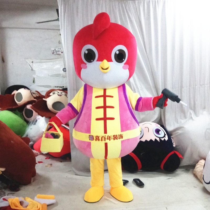 定制动漫情侣小鸟麻雀小鸡人穿装扮表演卡通人偶巡演出布偶衣服装